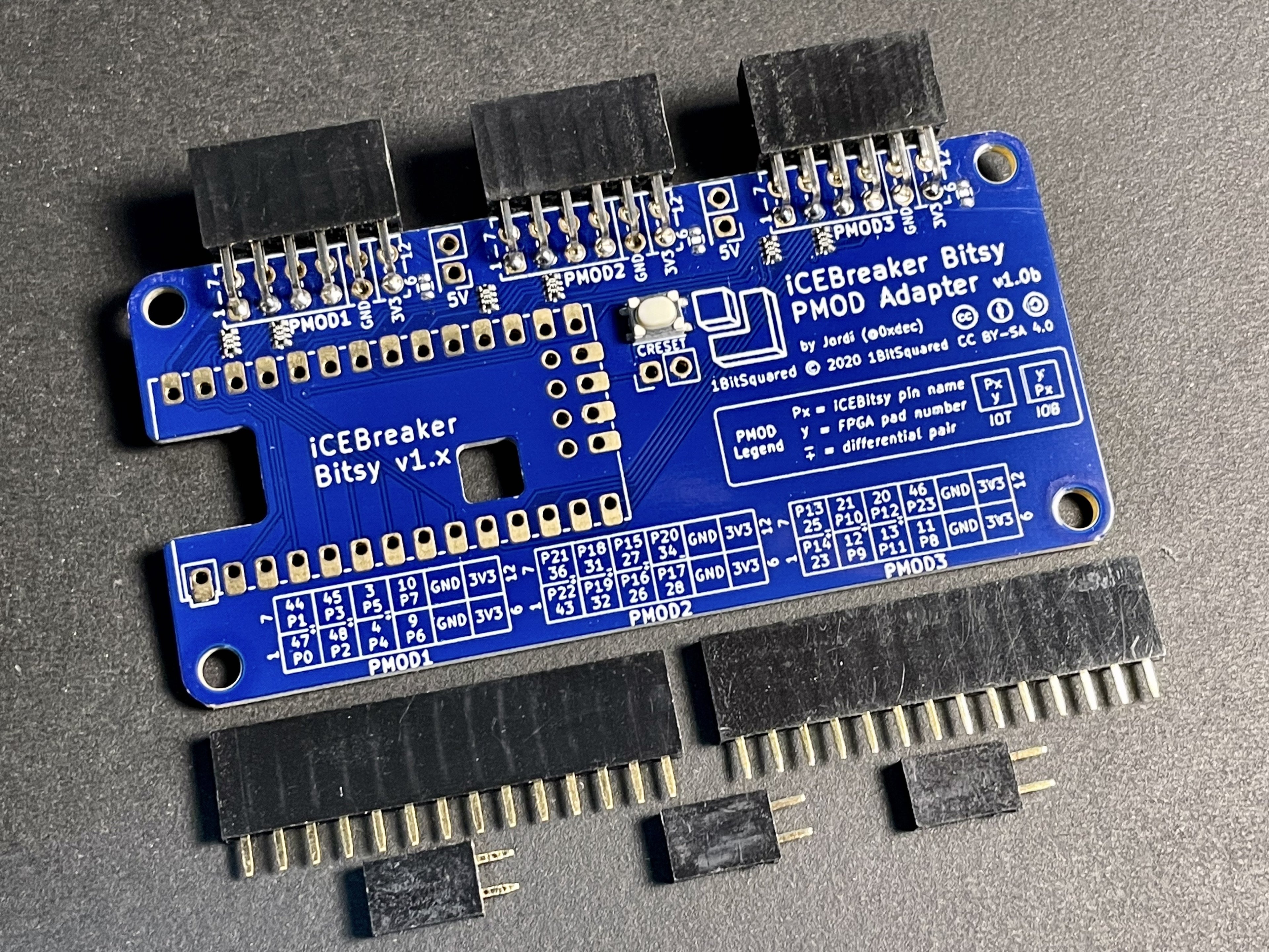 iCEBreaker-Bitsy Pmod Breakout